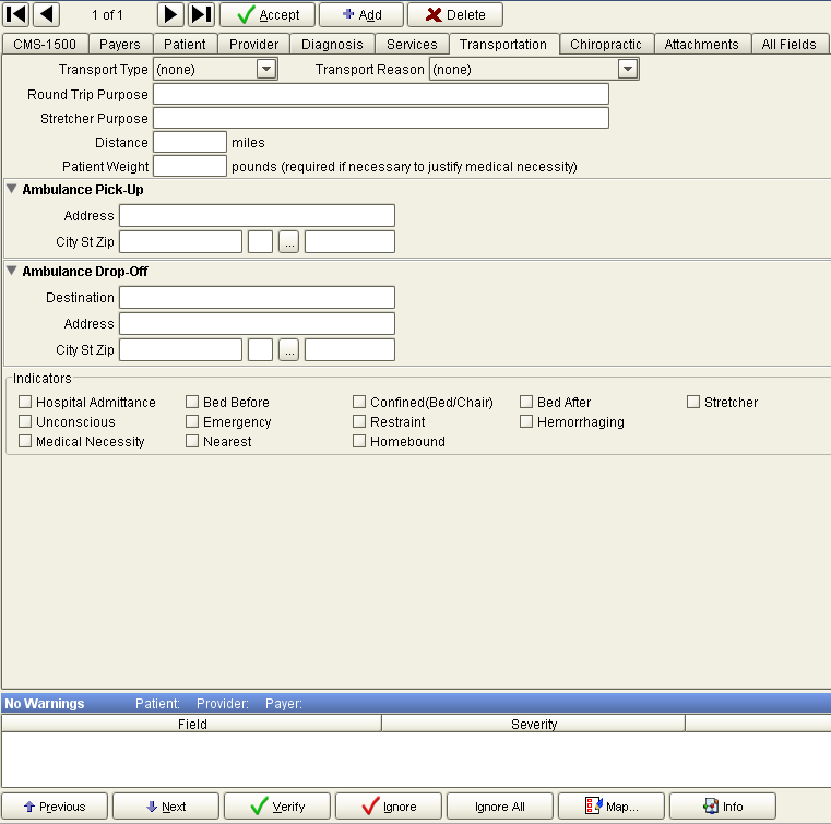 SolAce Electronic Medical Claims Screenshots SolAce Electronic Medical Claims Screenshots